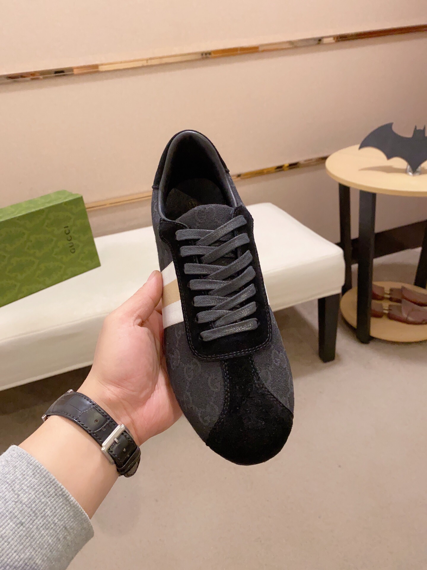 Cheap Gucci Casual Shoes For Men in 236108, $60 USD- [IB236108] - Replica Gucci Casual Shoes For Men