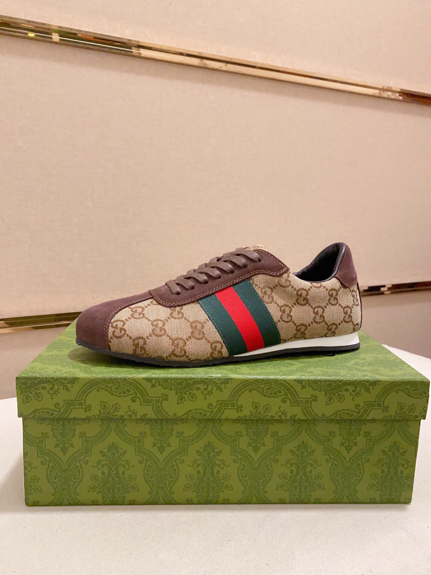Cheap Gucci Casual Shoes For Men in 236110, $60 USD- [IB236110] - Replica Gucci Casual Shoes For Men