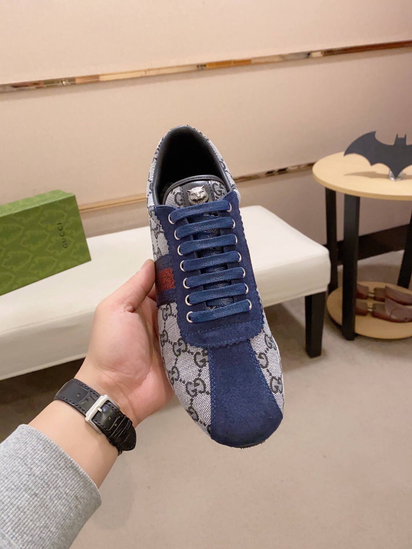 Cheap Gucci Casual Shoes For Men in 236112, $60 USD- [IB236112] - Replica Gucci Casual Shoes For Men