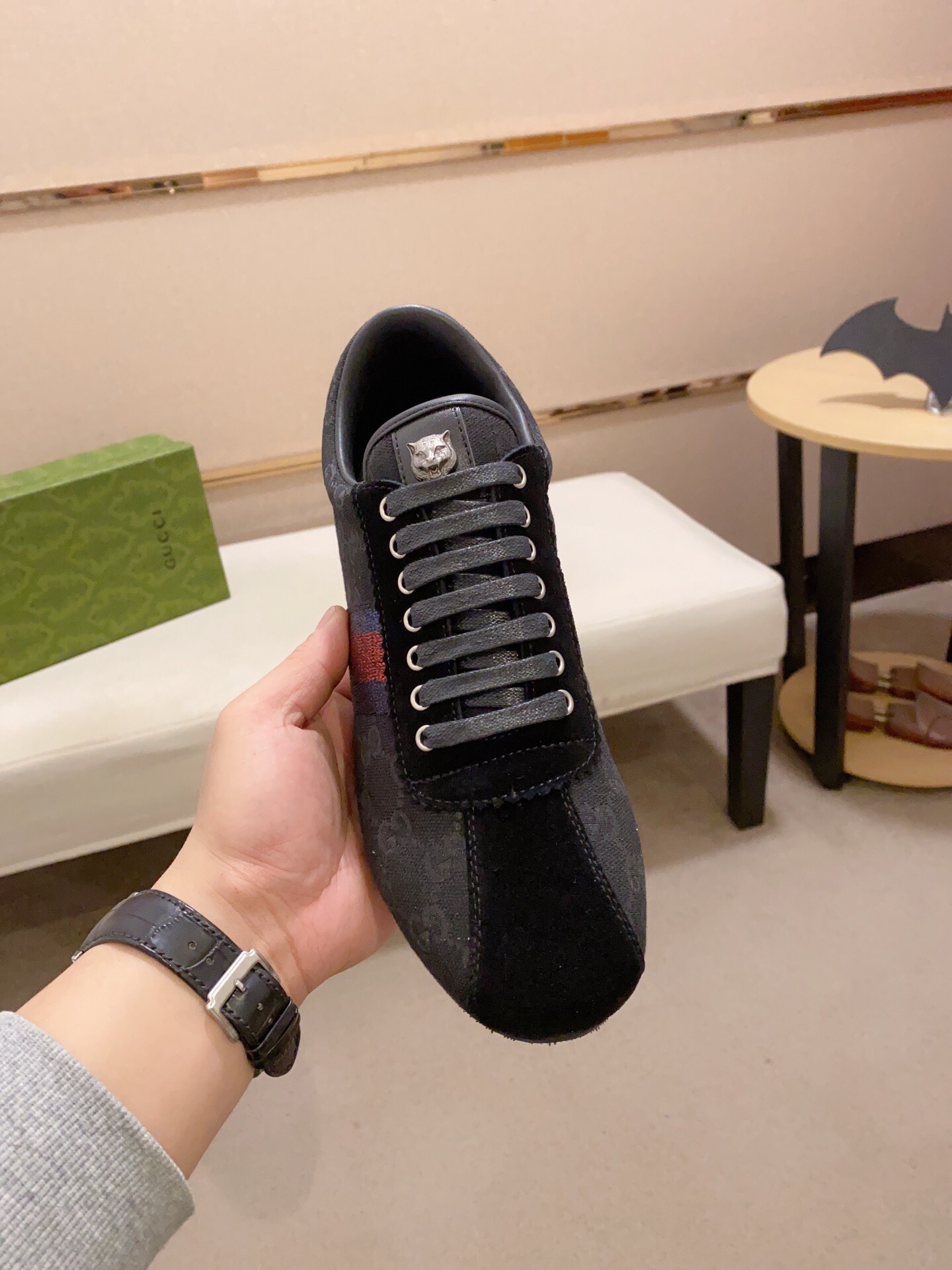 Cheap Gucci Casual Shoes For Men in 236113, $60 USD- [IB236113] - Replica Gucci Casual Shoes For Men