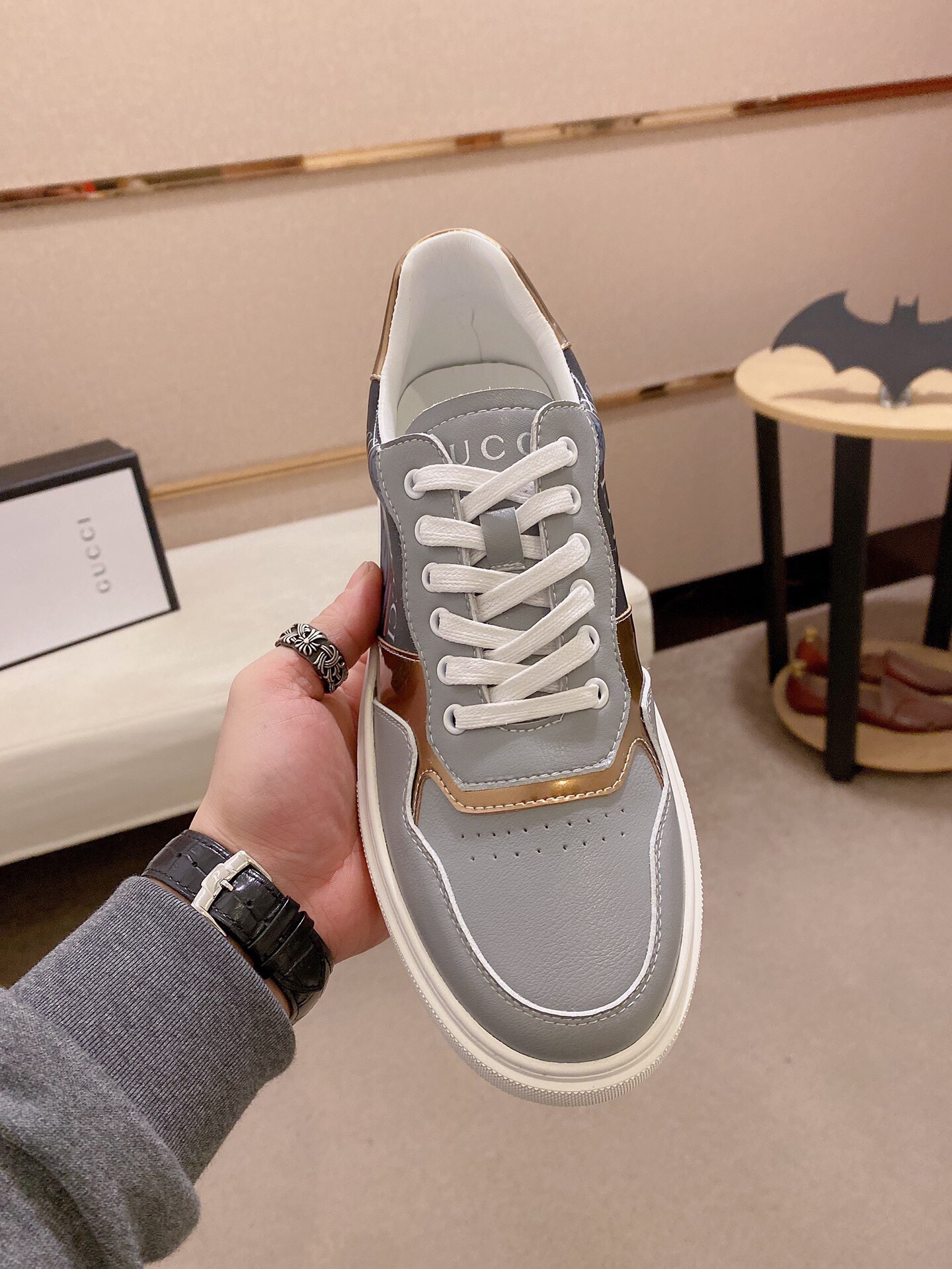 Cheap Gucci Casual Shoes For Men in 236114, $75 USD- [IB236114] - Replica Gucci Casual Shoes For Men