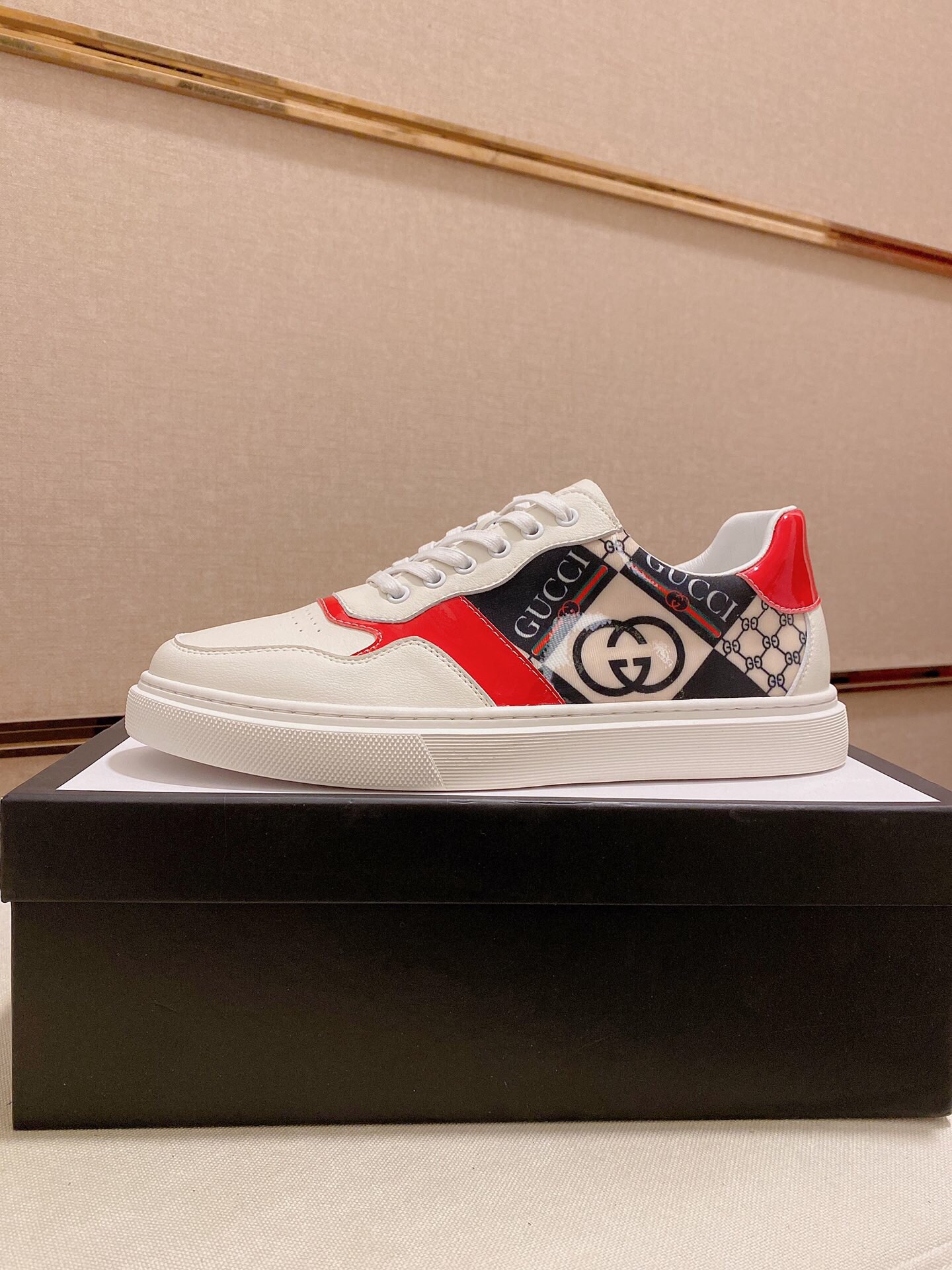 Cheap Gucci Casual Shoes For Men in 236115, $75 USD- [IB236115] - Replica Gucci Casual Shoes For Men