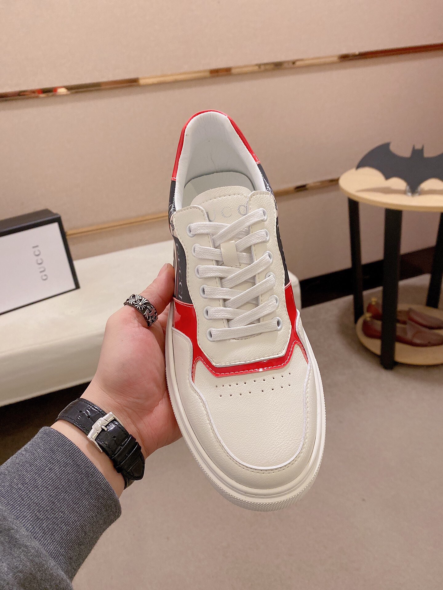 Cheap Gucci Casual Shoes For Men in 236115, $75 USD- [IB236115] - Replica Gucci Casual Shoes For Men