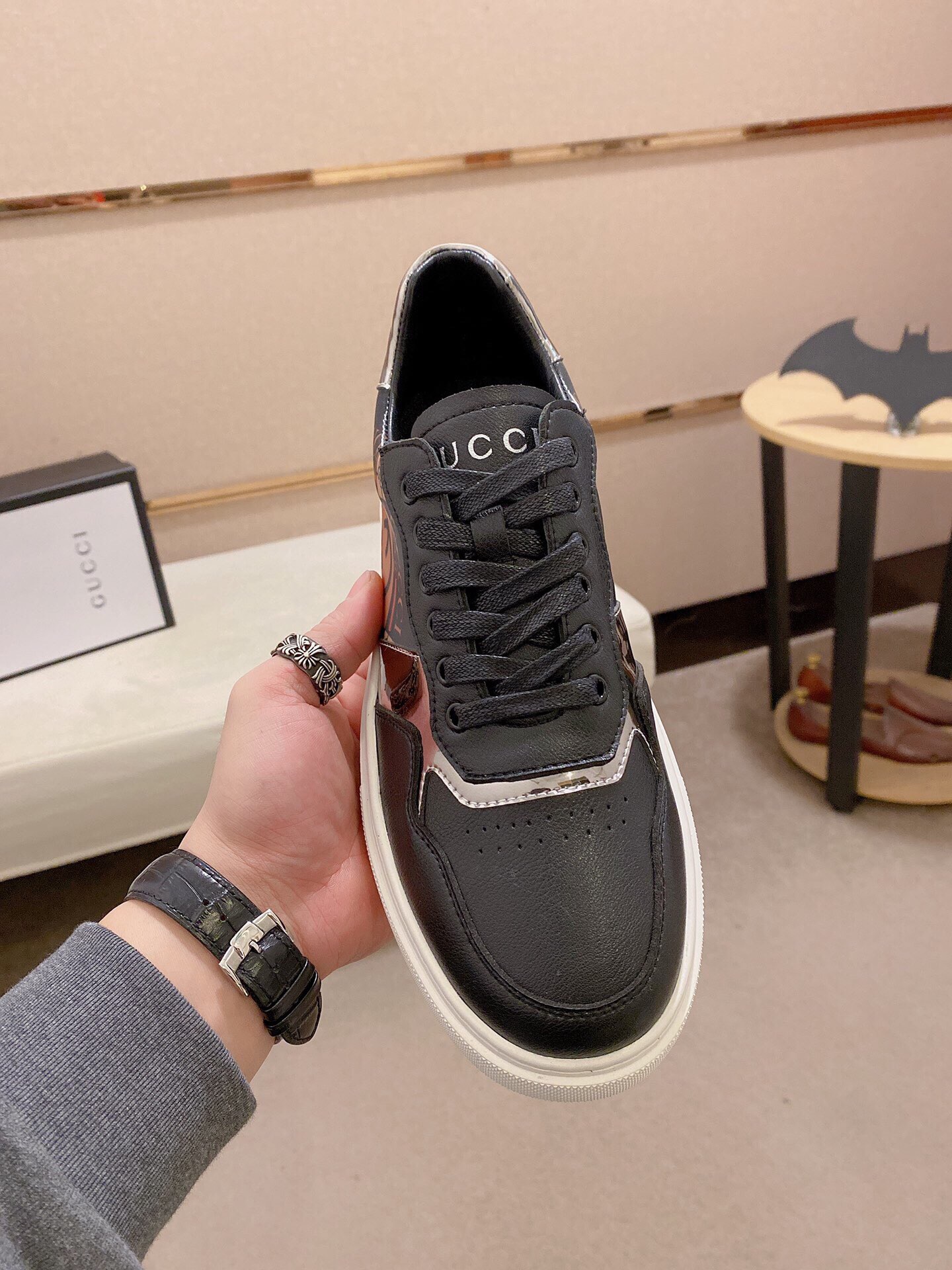 Cheap Gucci Casual Shoes For Men in 236116, $75 USD- [IB236116] - Replica Gucci Casual Shoes For Men