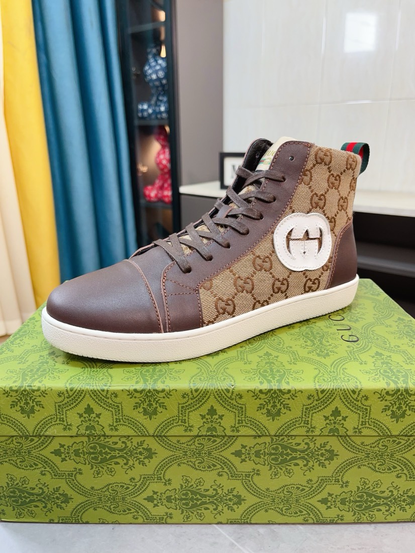 Cheap Gucci Casual Shoes For Men in 236118, $80 USD- [IB236118] - Replica Gucci Casual Shoes For Men