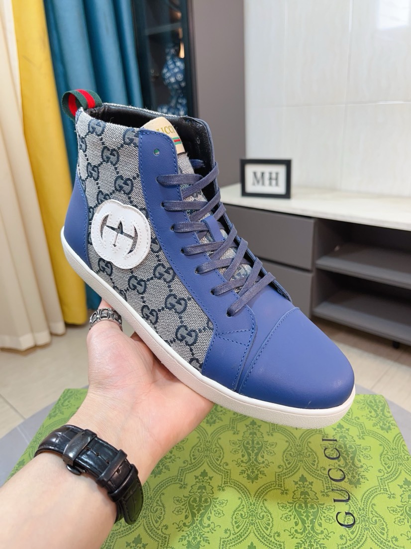 Cheap Gucci Casual Shoes For Men in 236119, $80 USD- [IB236119] - Replica Gucci Casual Shoes For Men