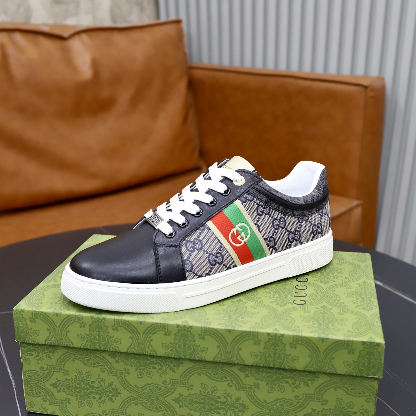 Cheap Gucci Casual Shoes For Men in 236125, $80 USD- [IB236125] - Replica Gucci Casual Shoes For Men