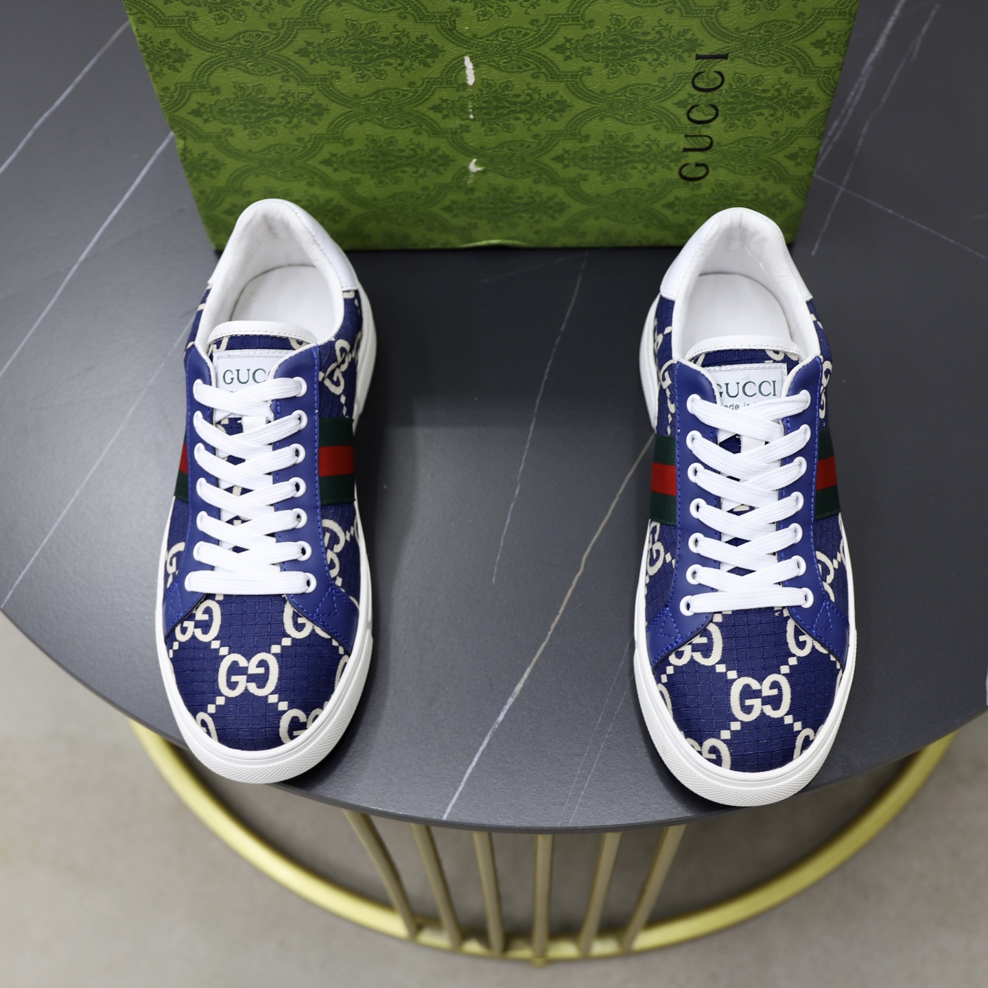 Cheap Gucci Casual Shoes For Men in 236127, $80 USD- [IB236127] - Replica Gucci Casual Shoes For Men
