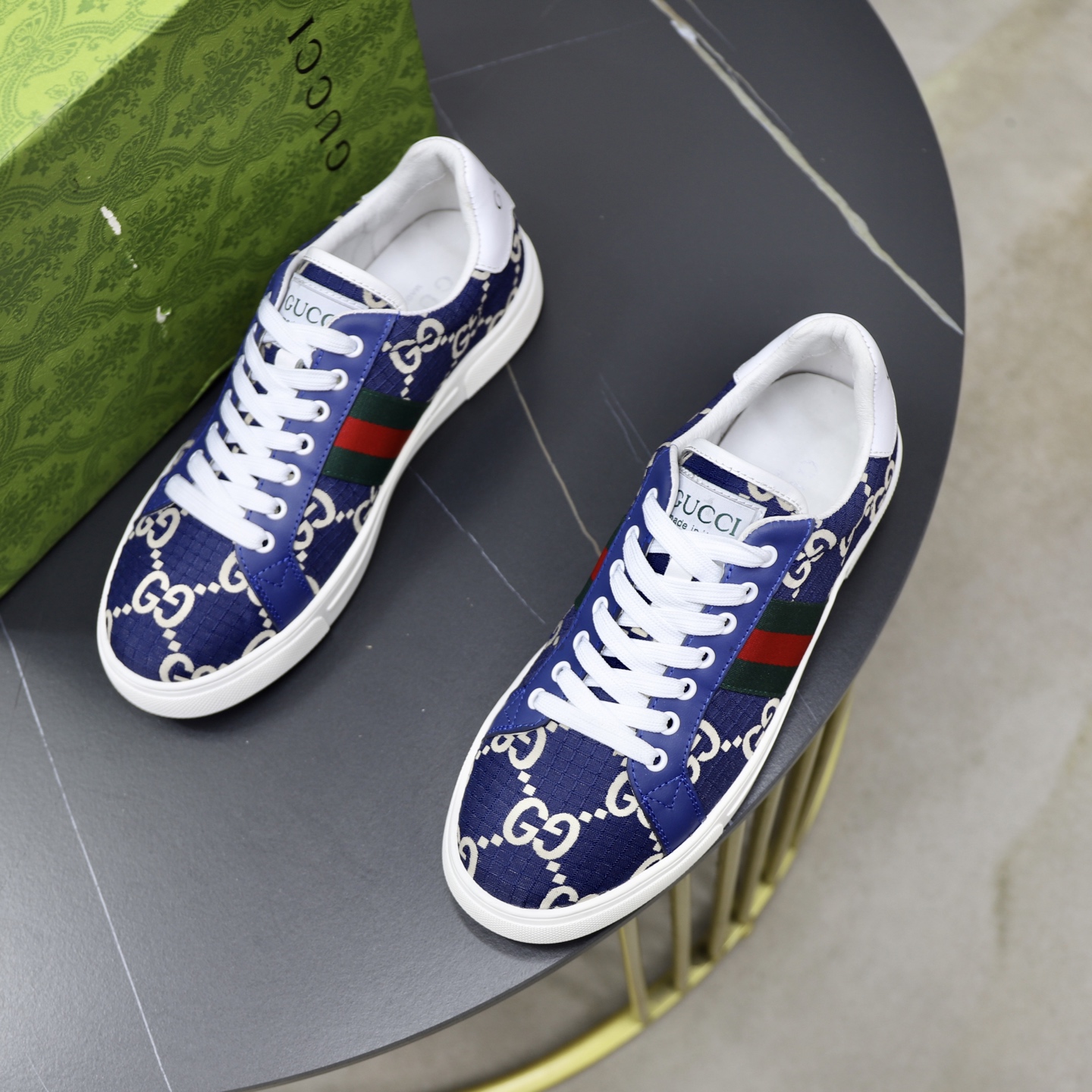 Cheap Gucci Casual Shoes For Men in 236127, $80 USD- [IB236127] - Replica Gucci Casual Shoes For Men