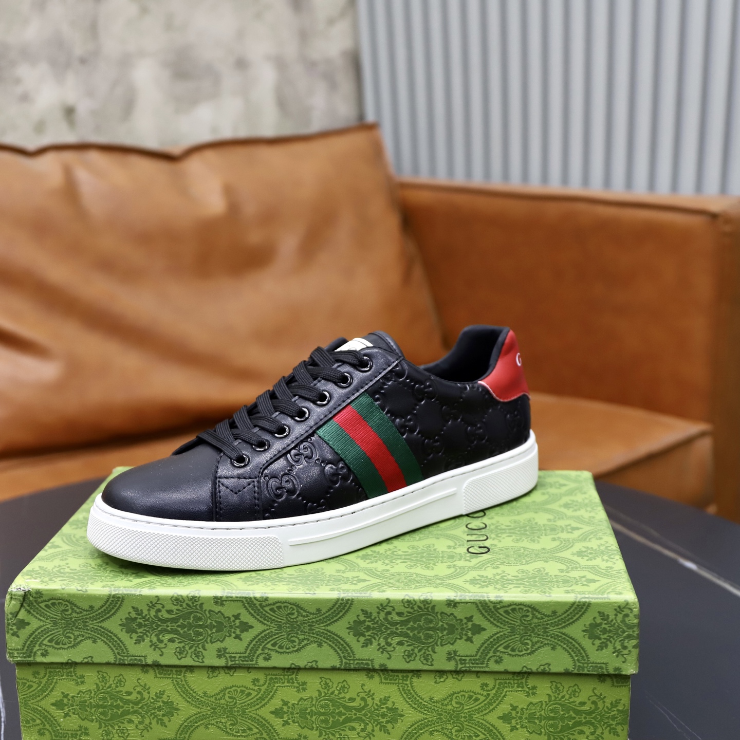Cheap Gucci Casual Shoes For Men in 236128, $80 USD- [IB236128] - Replica Gucci Casual Shoes For Men