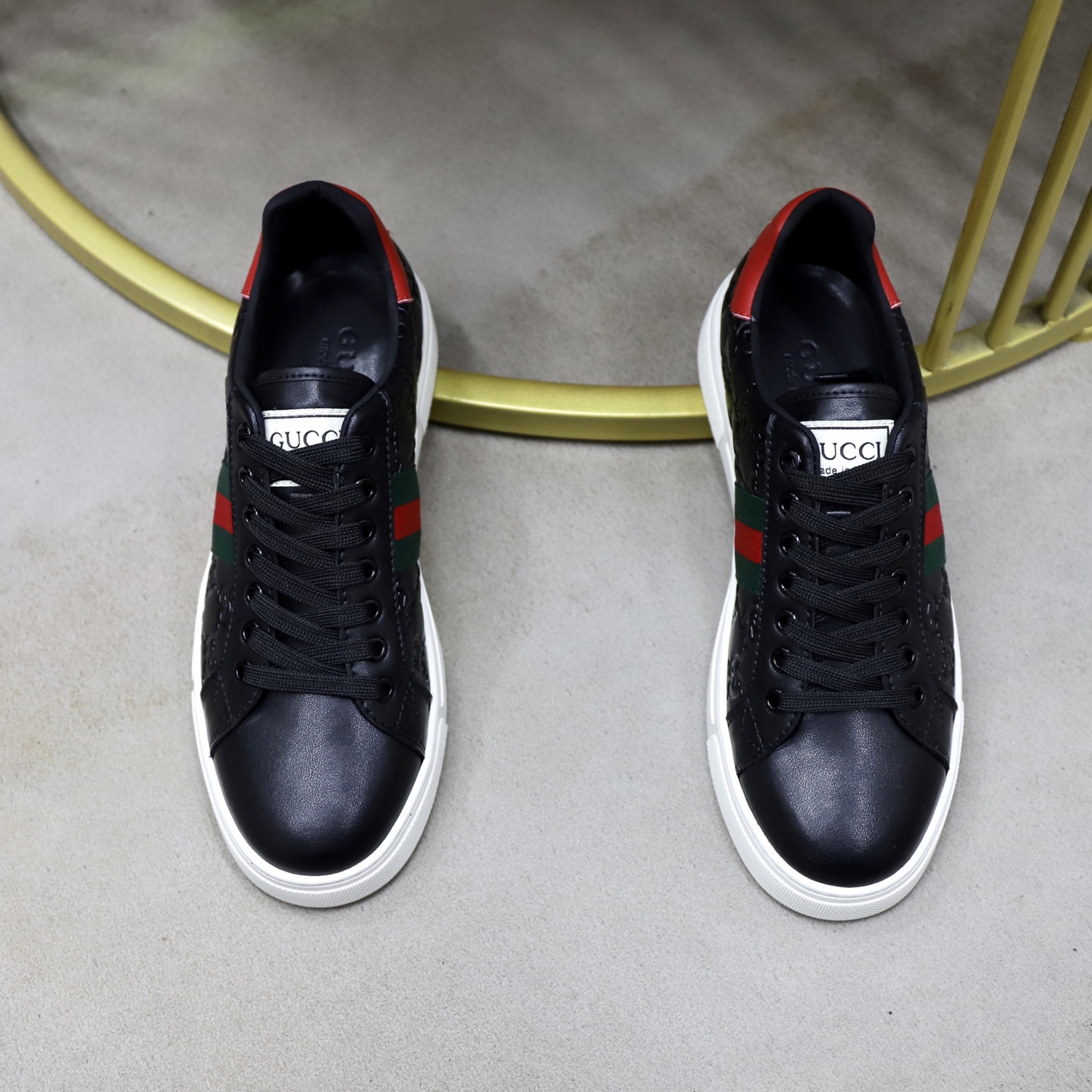 Cheap Gucci Casual Shoes For Men in 236128, $80 USD- [IB236128] - Replica Gucci Casual Shoes For Men