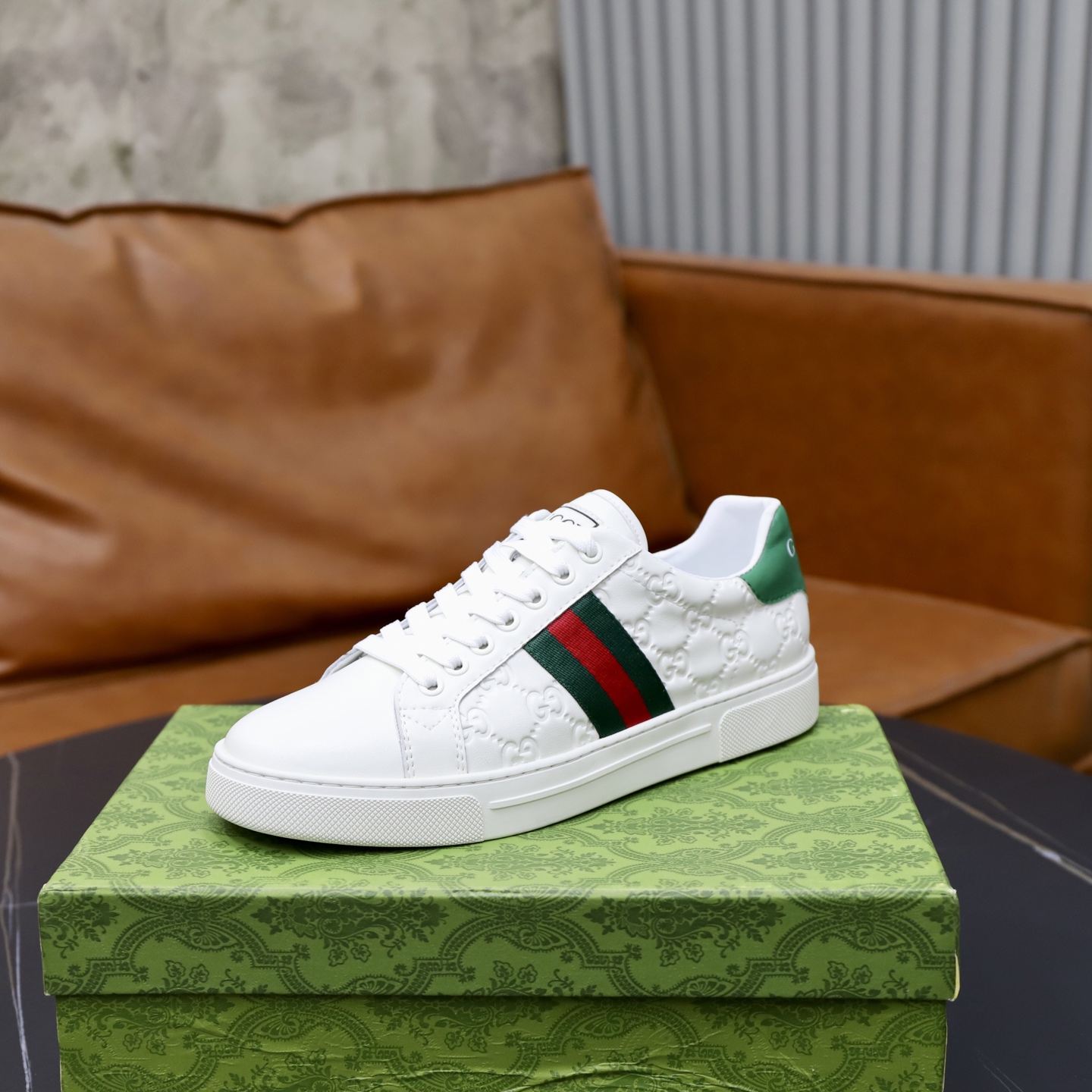 Cheap Gucci Casual Shoes For Men in 236129, $80 USD- [IB236129] - Replica Gucci Casual Shoes For Men
