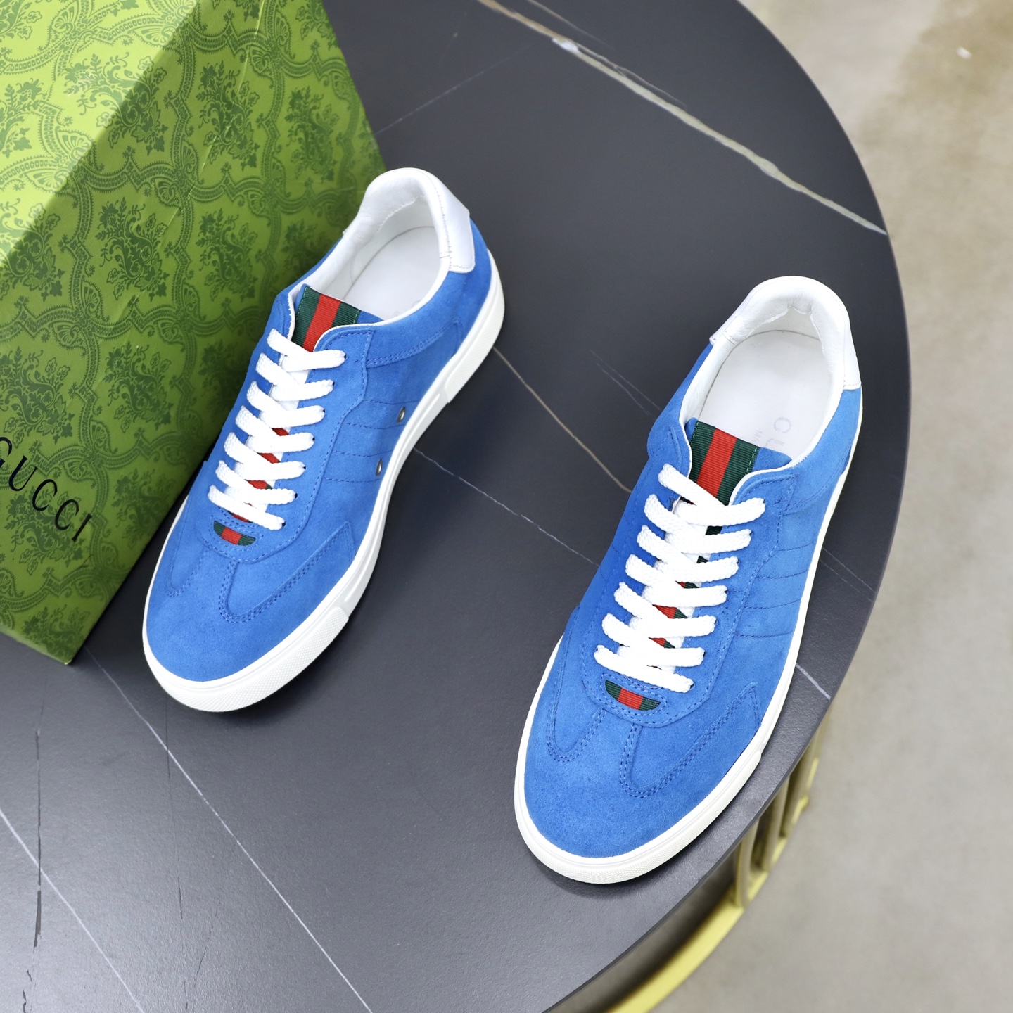Cheap Gucci Casual Shoes For Men in 236132, $80 USD- [IB236132] - Replica Gucci Casual Shoes For Men