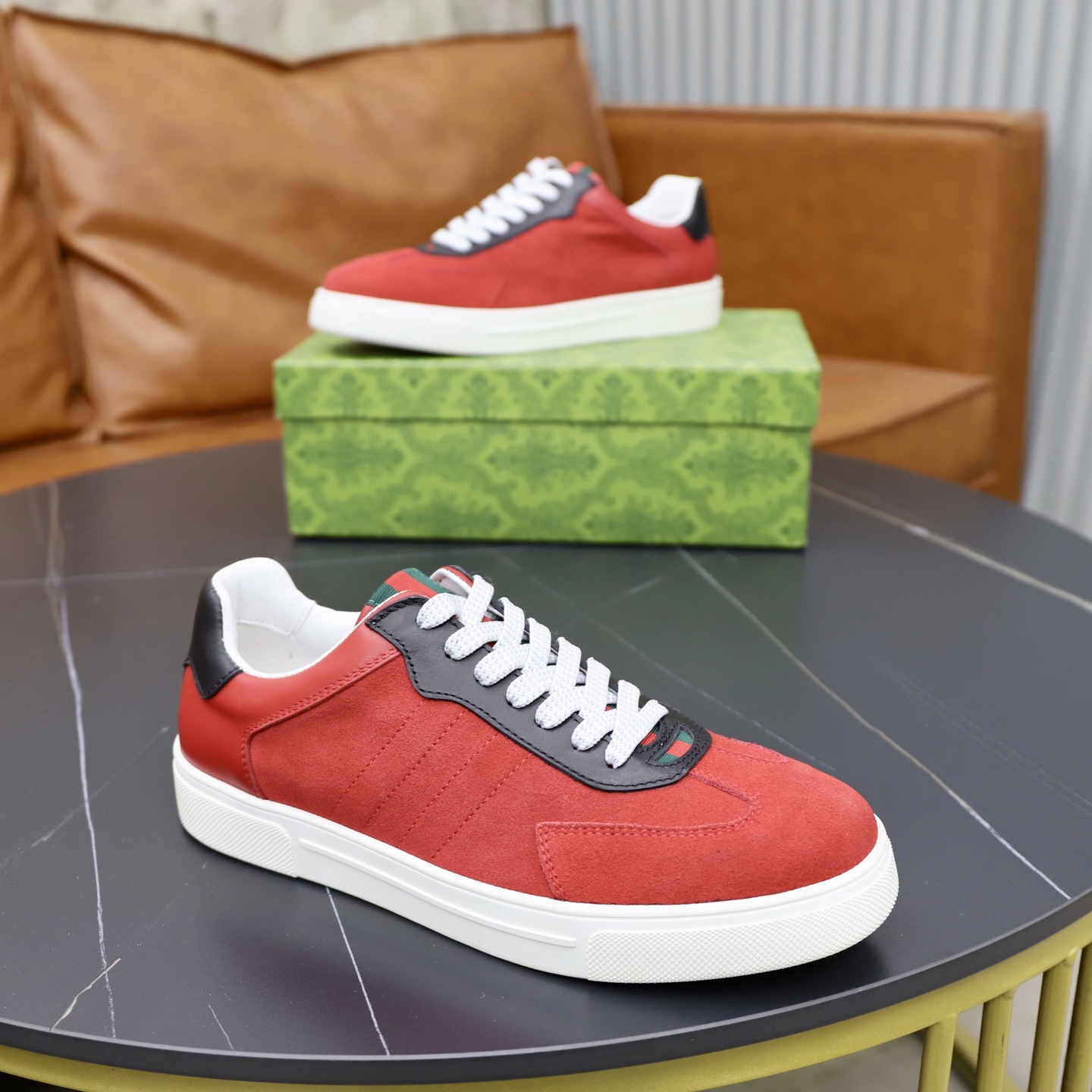 Cheap Gucci Casual Shoes For Men in 236133, $80 USD- [IB236133] - Replica Gucci Casual Shoes For Men