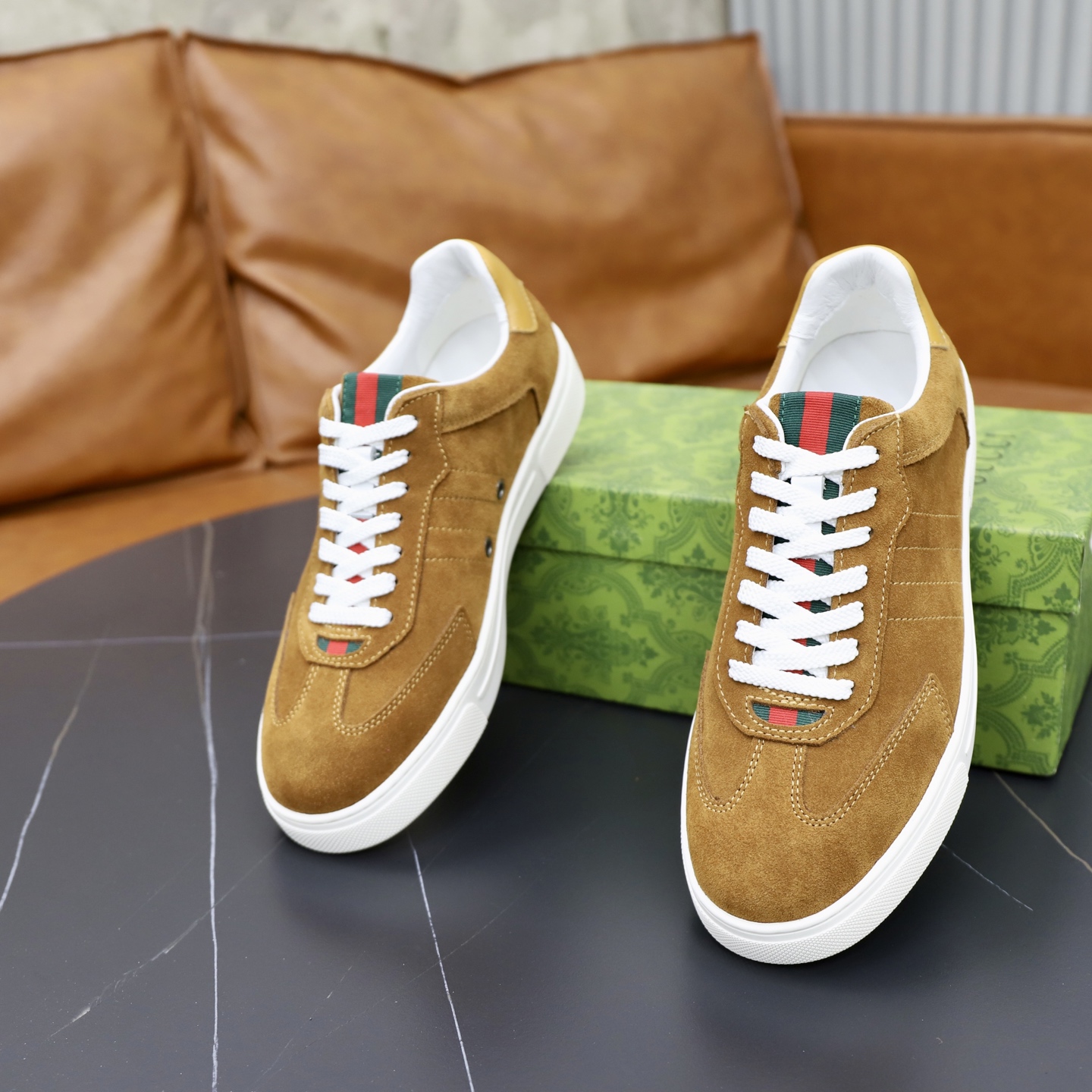 Cheap Gucci Casual Shoes For Men in 236134, $80 USD- [IB236134] - Replica Gucci Casual Shoes For Men