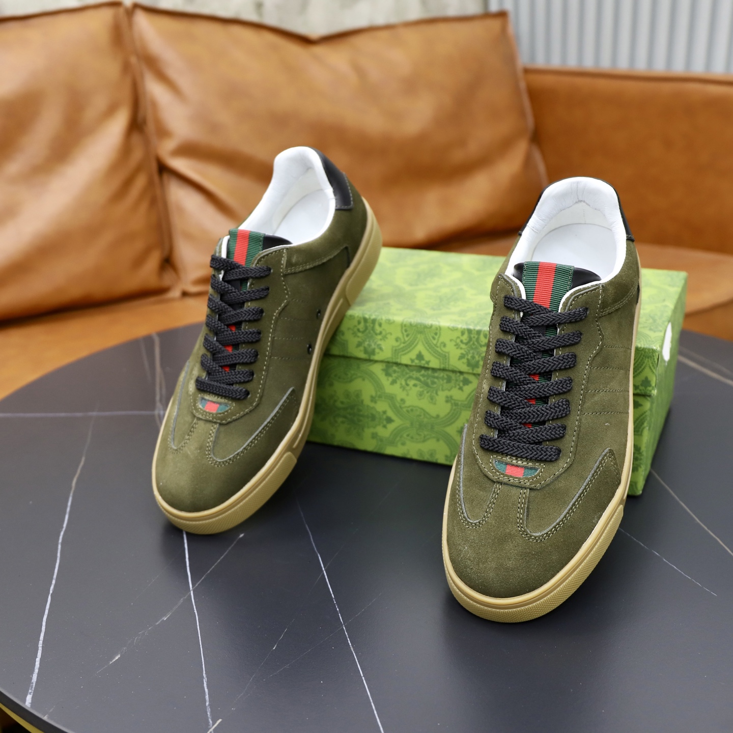 Cheap Gucci Casual Shoes For Men in 236135, $80 USD- [IB236135] - Replica Gucci Casual Shoes For Men