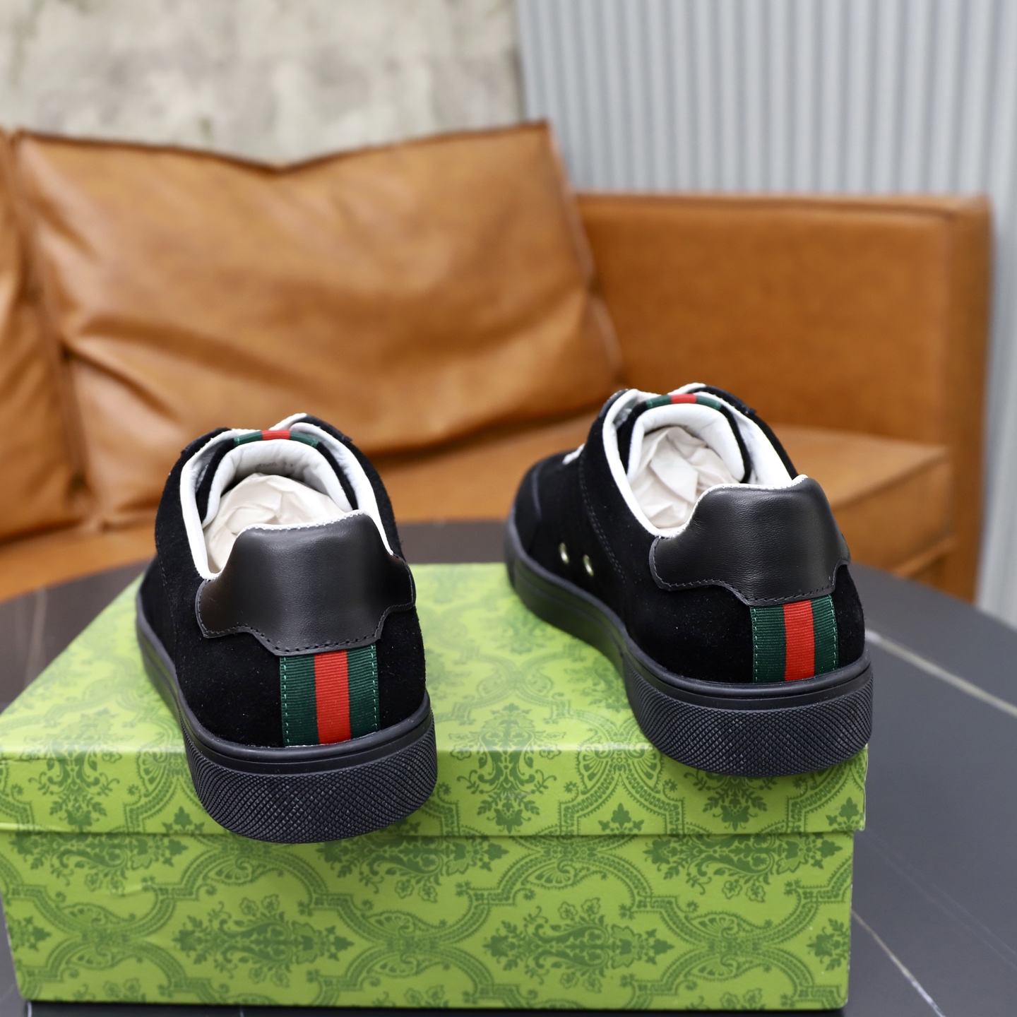 Cheap Gucci Casual Shoes For Men in 236136, $80 USD- [IB236136] - Replica Gucci Casual Shoes For Men