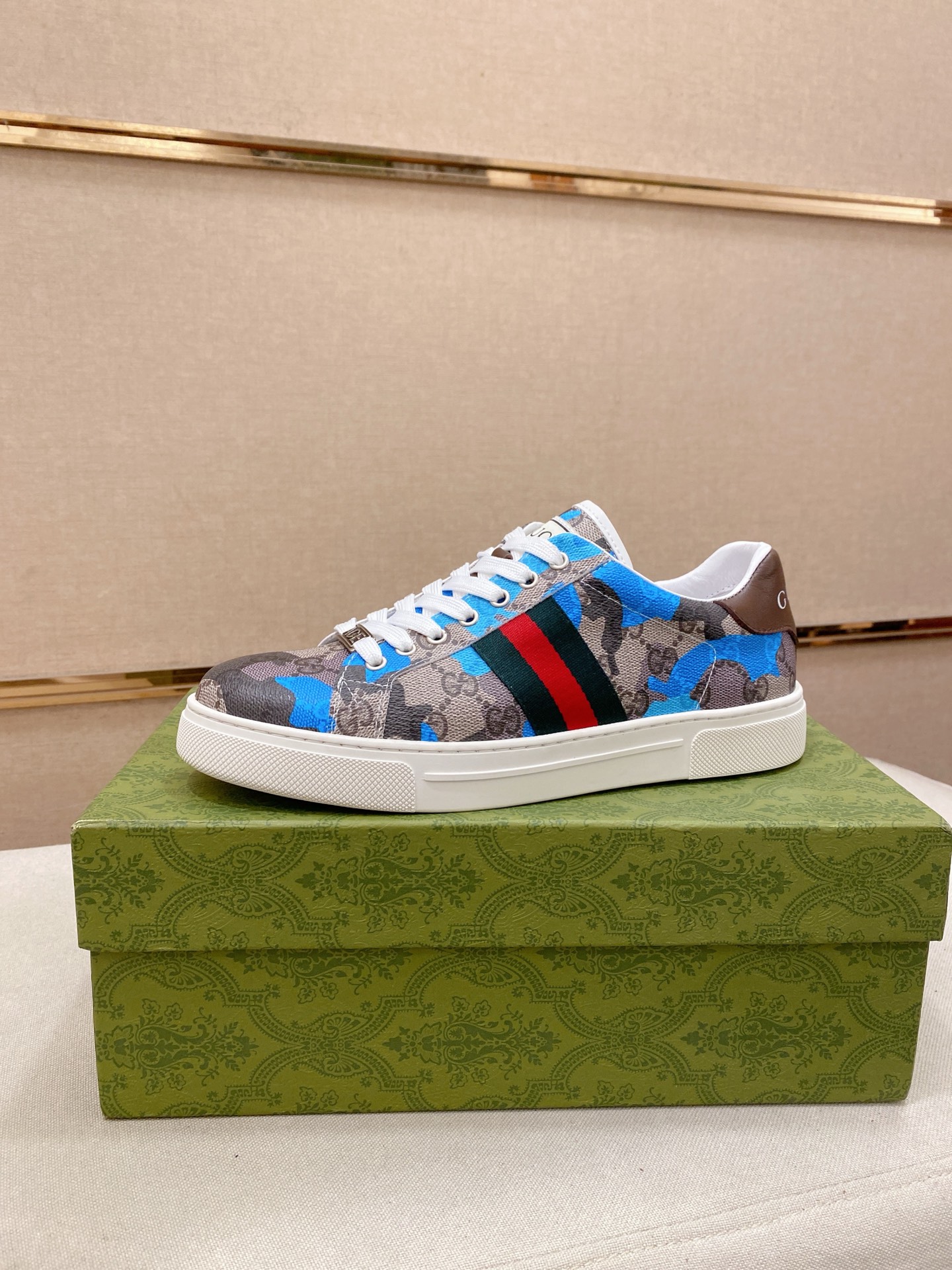 Cheap Gucci Casual Shoes For Men in 236138, $80 USD- [IB236138] - Replica Gucci Casual Shoes For Men