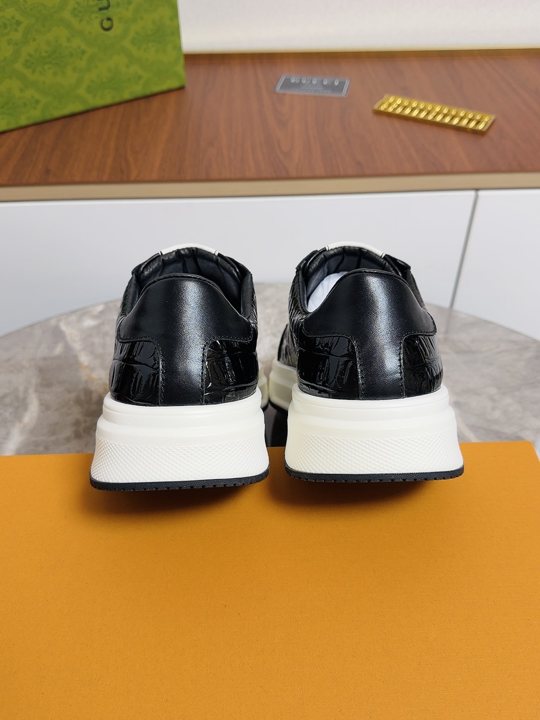 Cheap Gucci Casual Shoes For Men in 236143, $80 USD- [IB236143] - Replica Gucci Casual Shoes For Men
